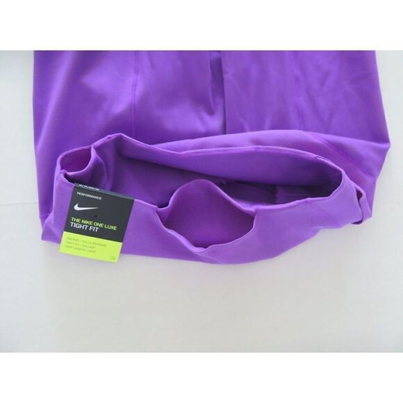 Nike DA0833 528 Women's Sz XS Purple One Luxe Tight Fit Mid-Rise Leggings $95+ - Picture 6 of 10